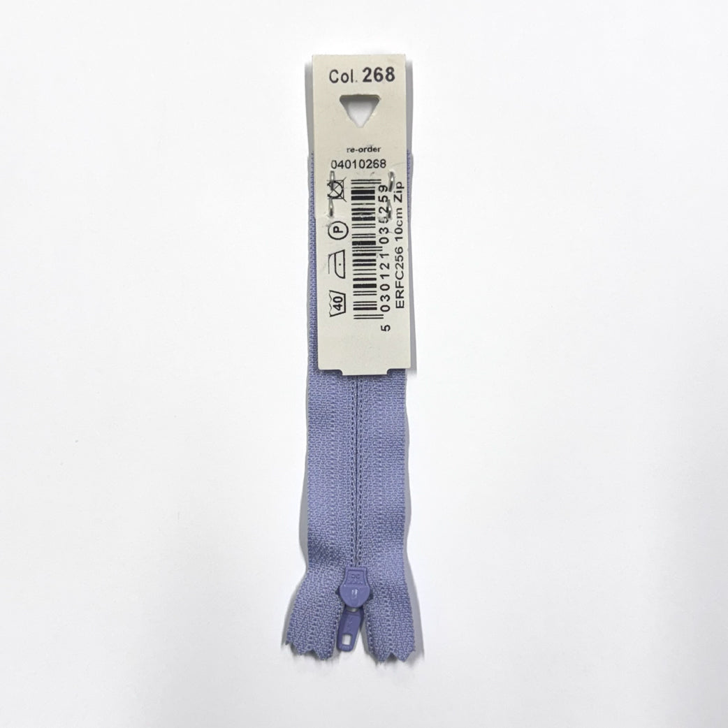 Lavender 268 YKK Standard Zip