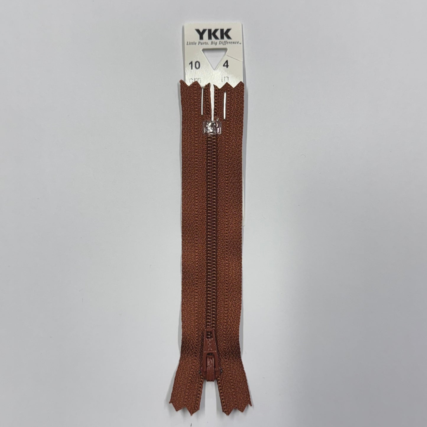 Brown 236 YKK Standard Zip