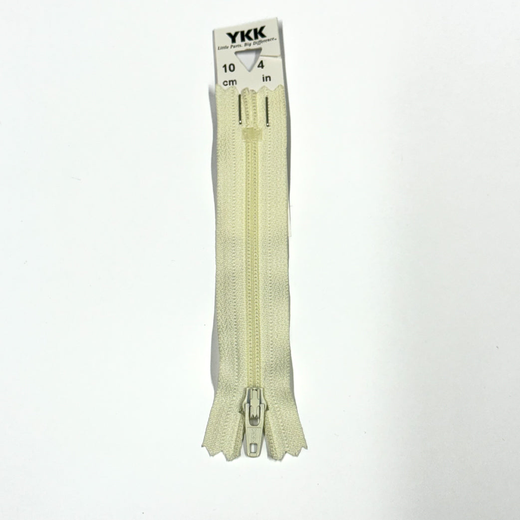 Cream 502 YKK Standard Zip