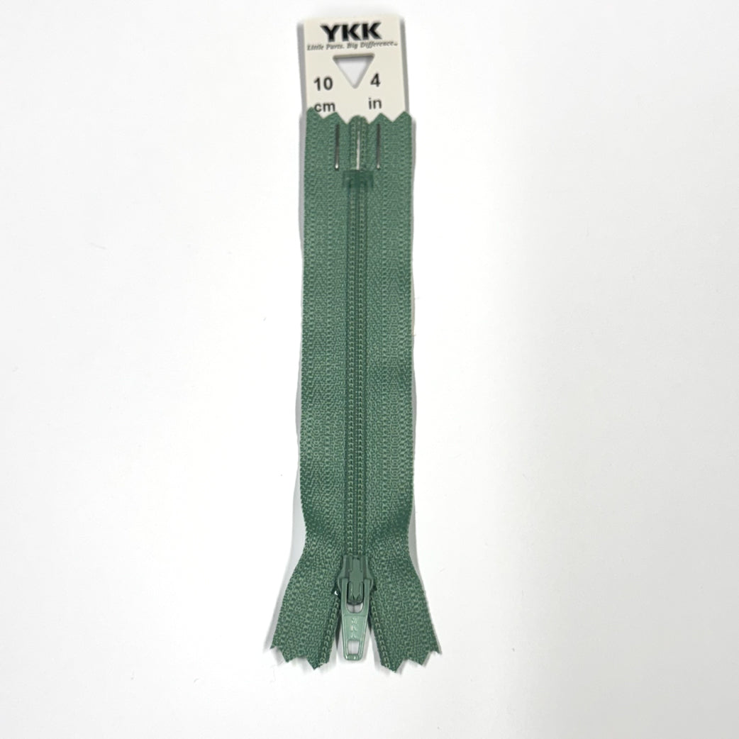 Moss Green 4 YKK Standard Zip