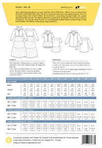 NICKS DRESS & BLOUSE - Closet Core Patterns