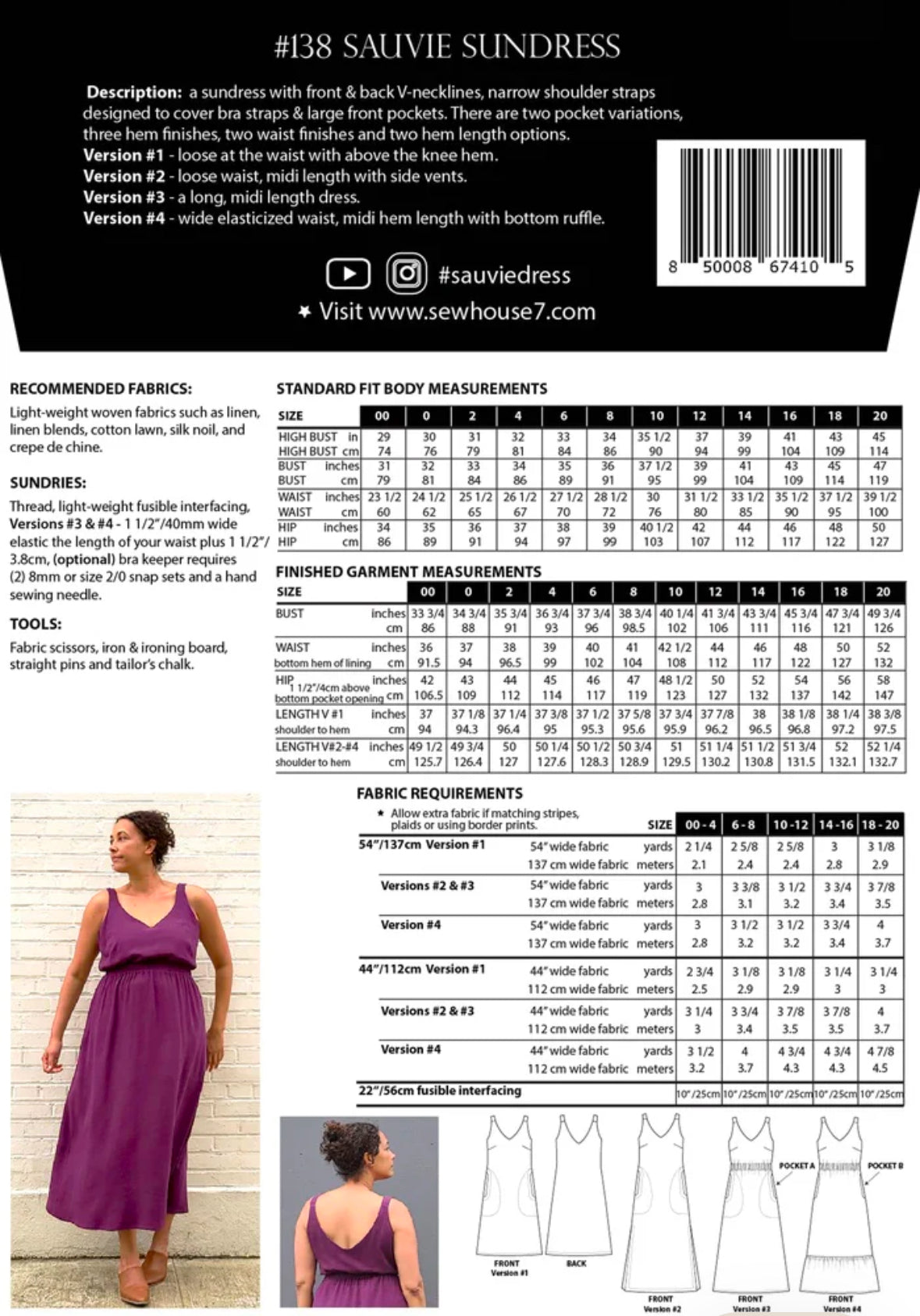 Sew House Seven - SAUVIE SUNDRESS