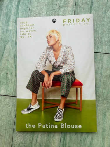 Friday Pattern Company - The Patina Blouse