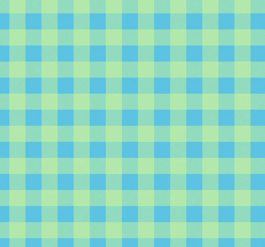 The Crafty Pie - 2 Colour Gingham - Viscose SW70