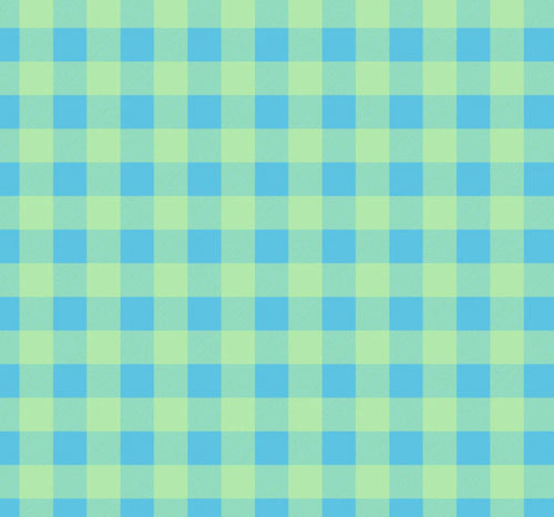 The Crafty Pie - 2 Colour Gingham - Viscose