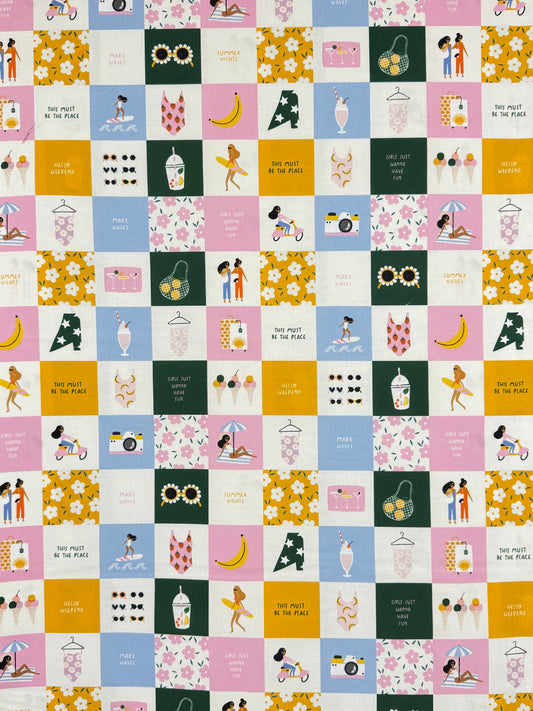Weekend Away Quilting Cotton WEEK2299