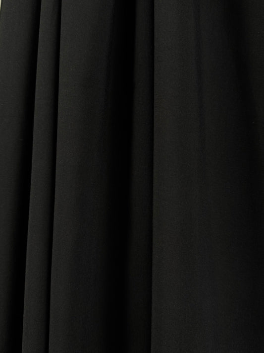 Woven Viscose Poplin Black