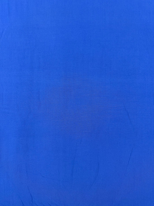 Woven Viscose Poplin Cobalt