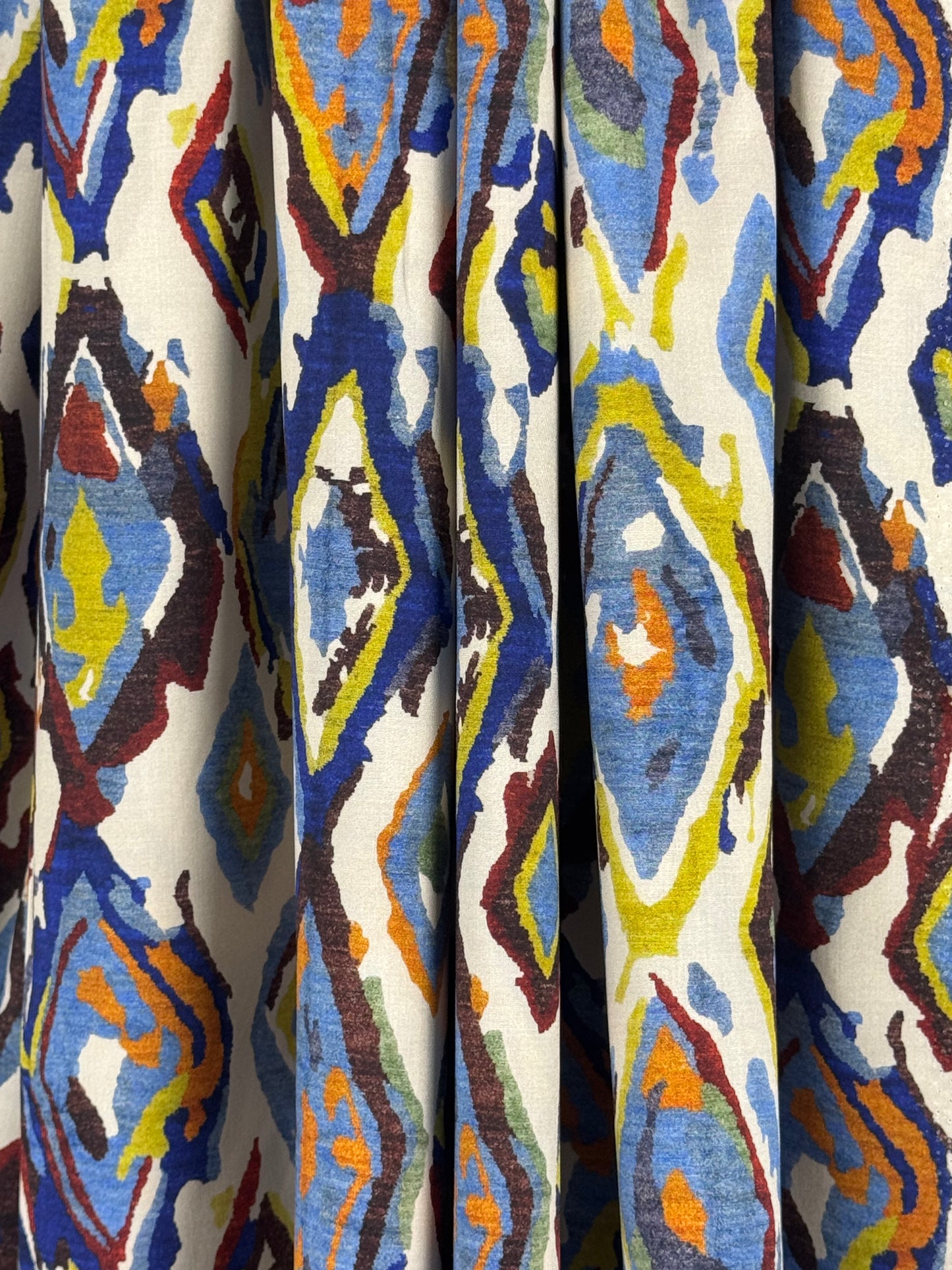 Watercolour Harlequin Viscose