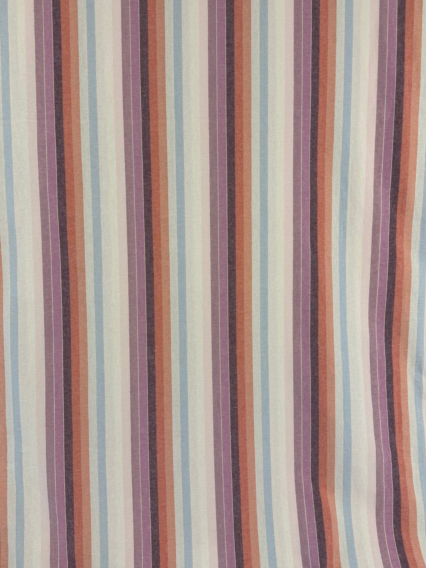 Multicolour Pastel Yarn Dyed Stripe Cotton