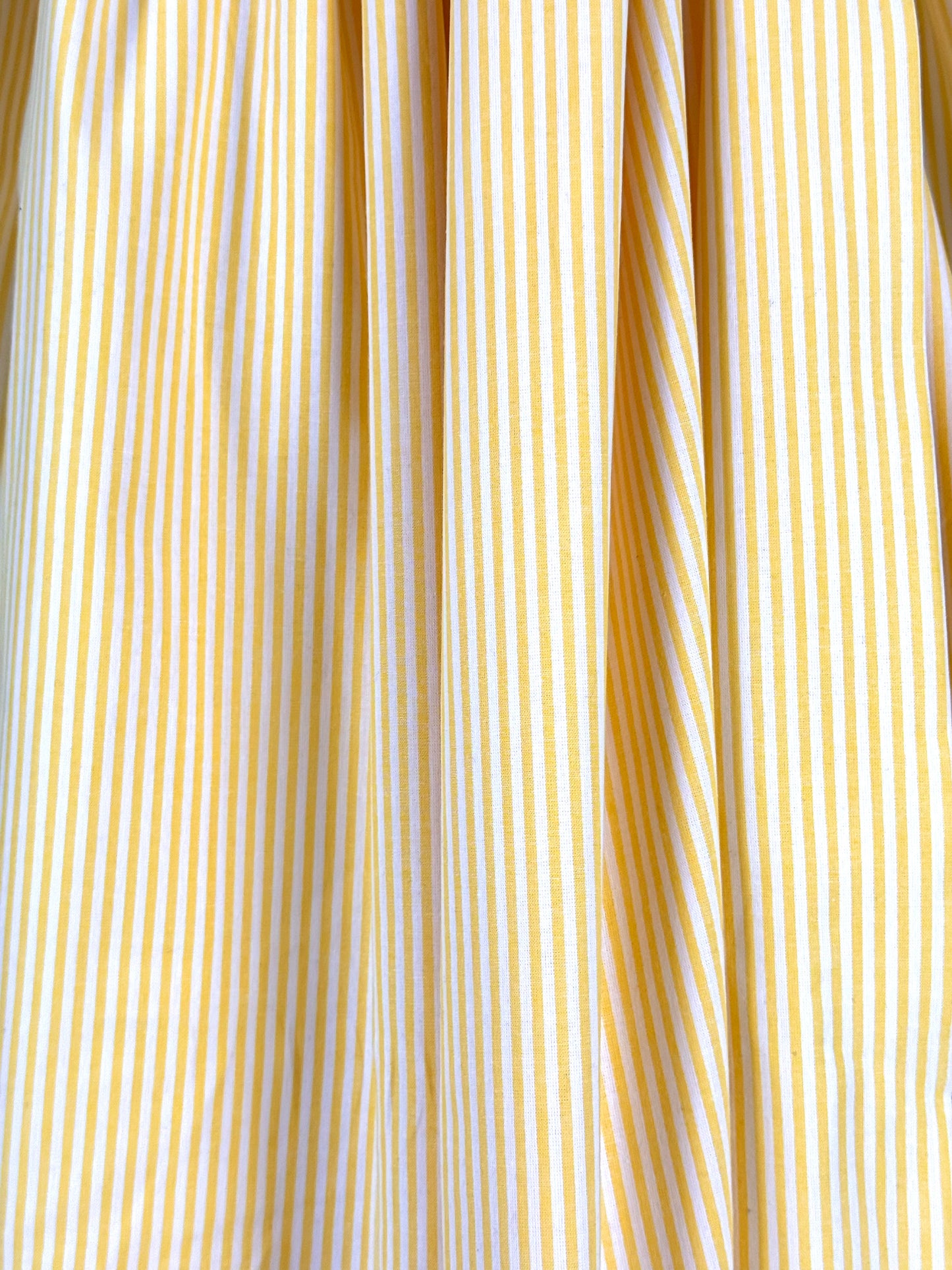 Yarn Dyed Stripe Cotton - Yellow