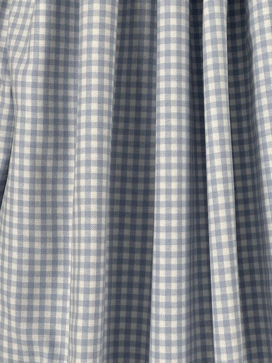 Light Blue Yarn Dyed Brushed Cotton