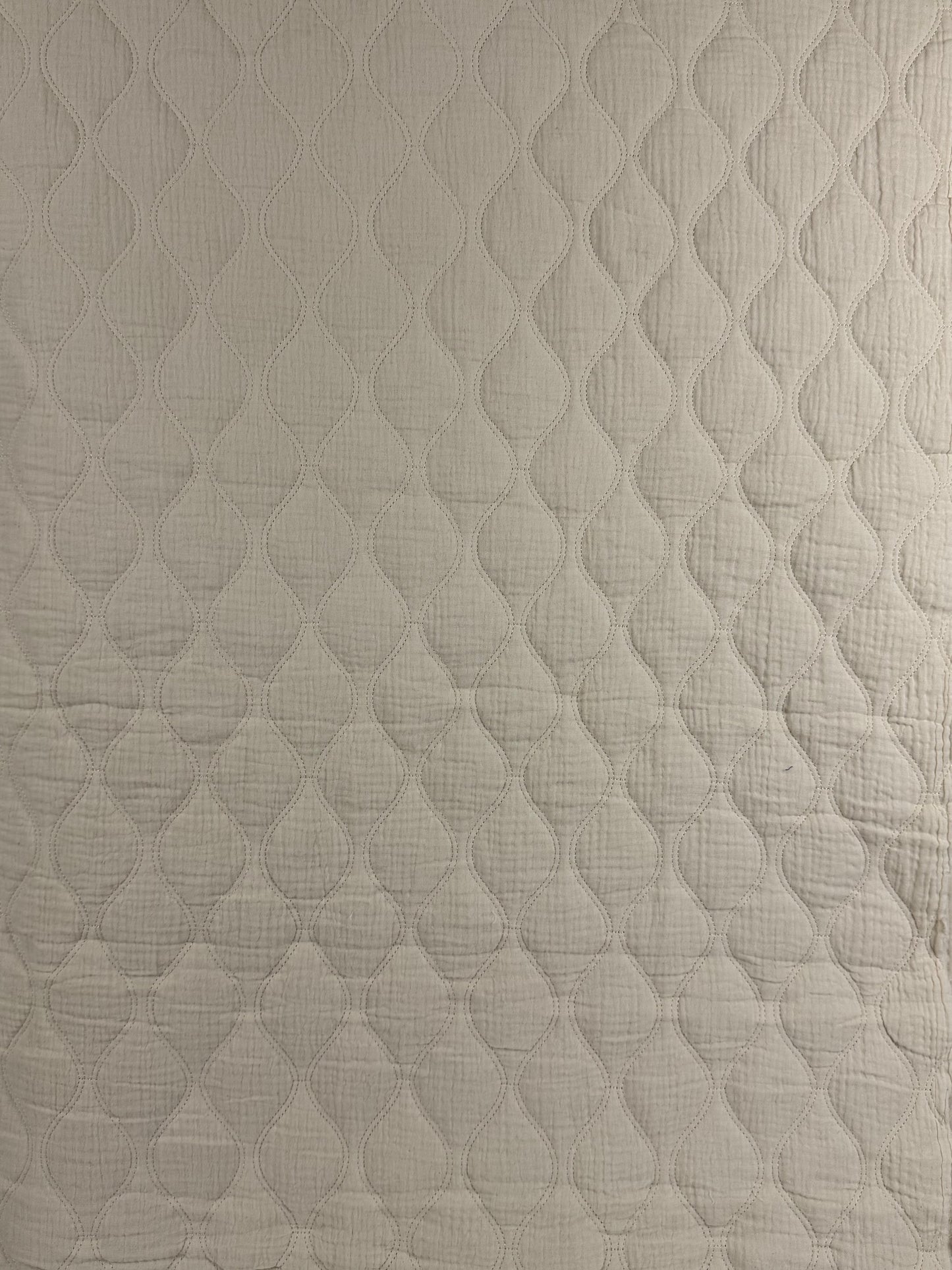 Quilted Double Gauze - Natural