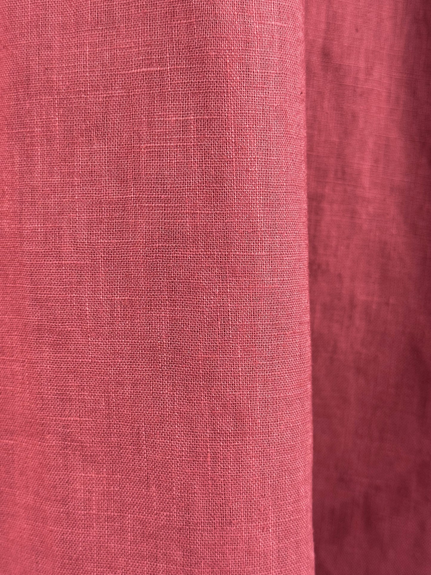 Washed Linen - Dark Rose