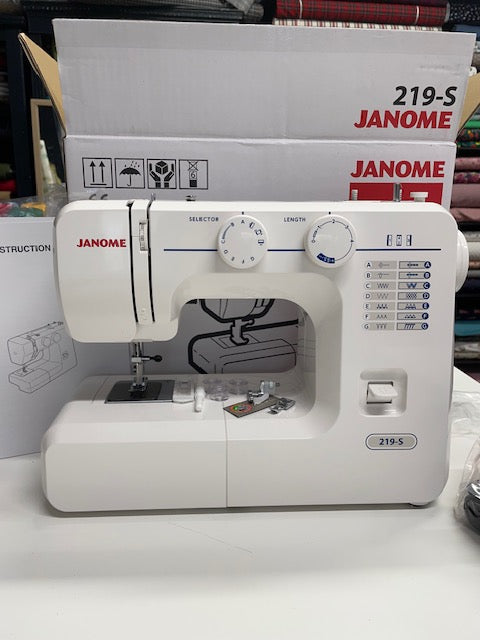 Janome 219-s EX DEMONSTRATOR