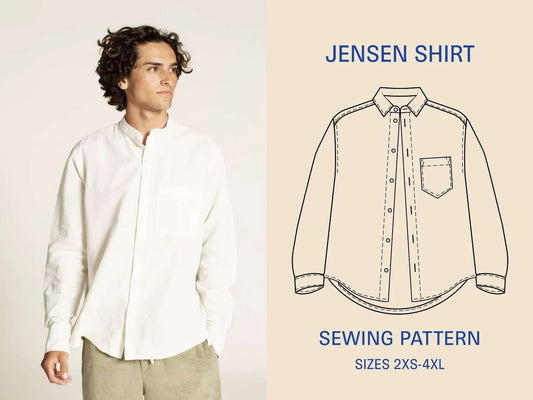 The Jensen Shirt Pattern by Wardrobe by Me