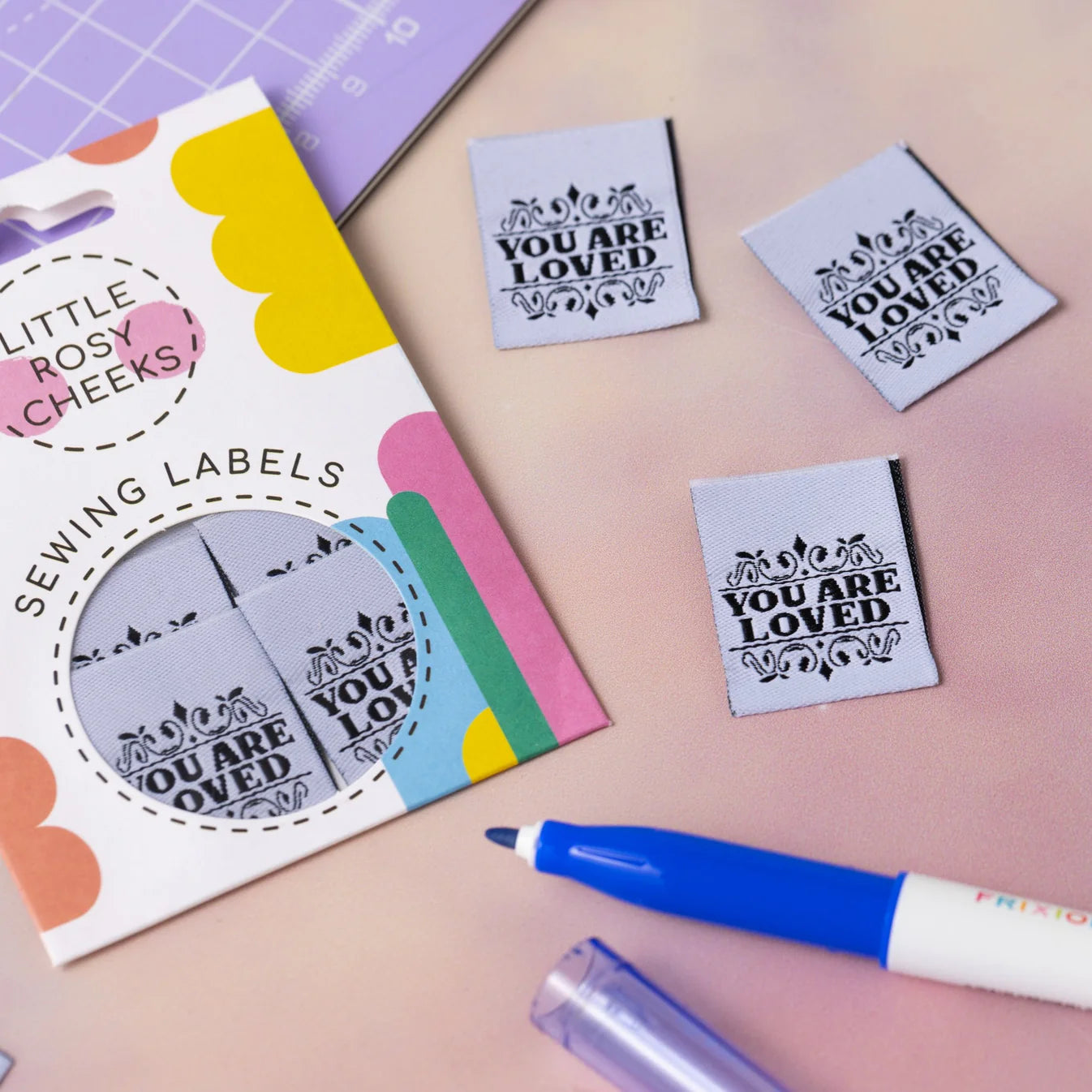 You Are Loved - Sewing labels for Clothes and Gifts