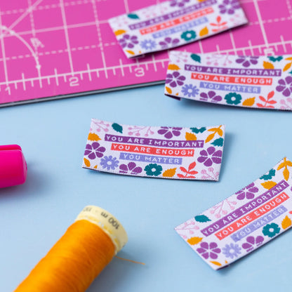 You Matter - Sewing labels for Clothes and Gifts