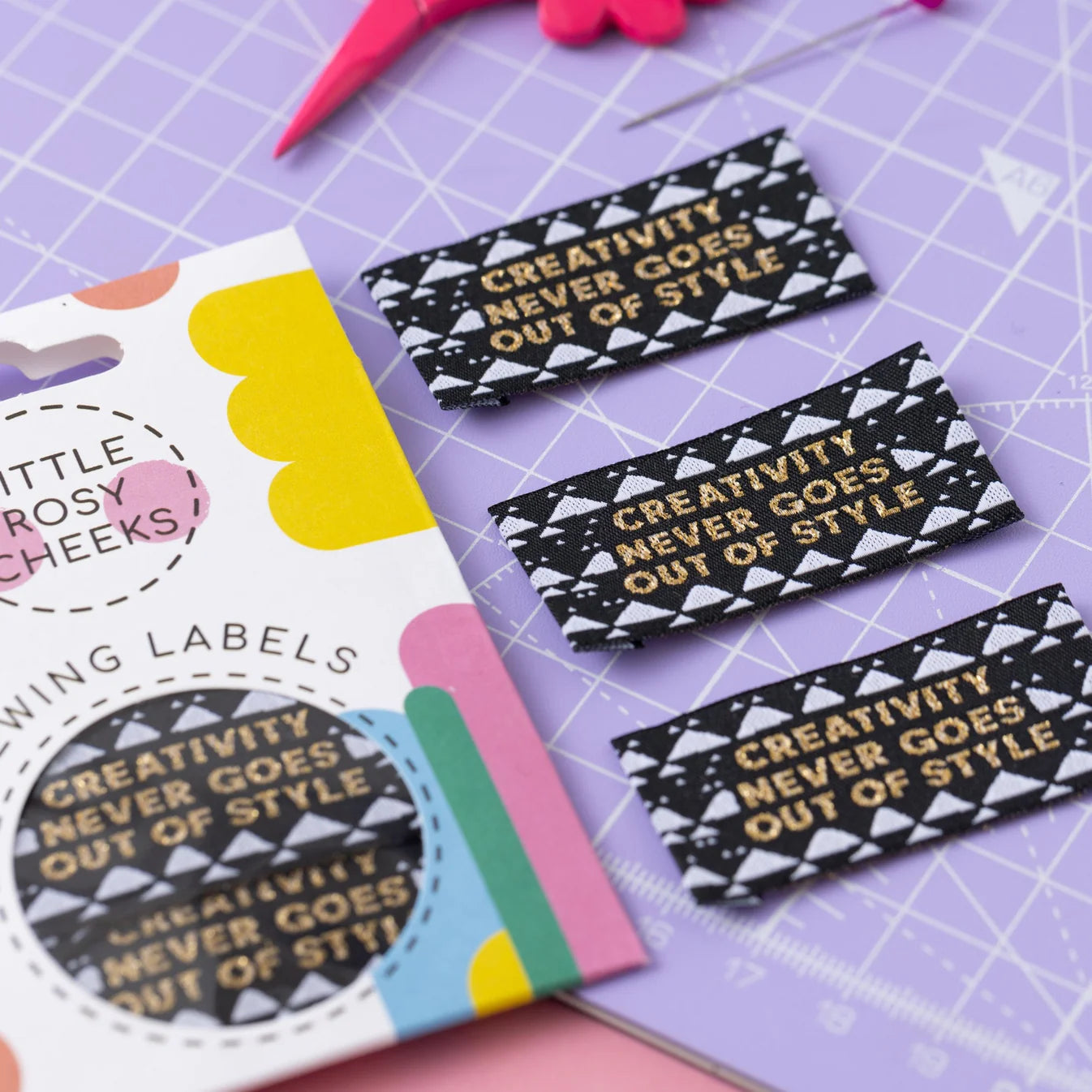 Creativity Never Goes Out of Style - Sewing labels for Clothes and Gifts
