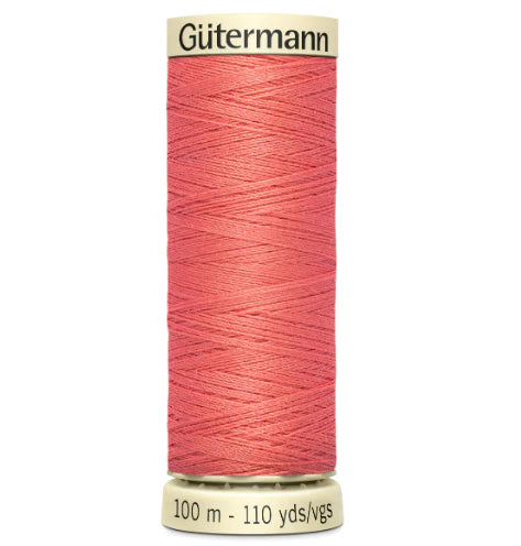 896 Coral Gutermann Sew-All 100m
