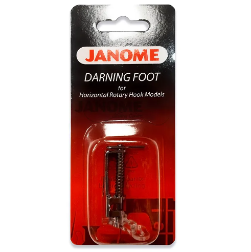 Janome Darning Foot - Closed Toe for Horizontal Rotary Hook Models