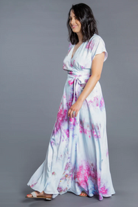 The Elodie Wrap Dress Pattern by Closet Core