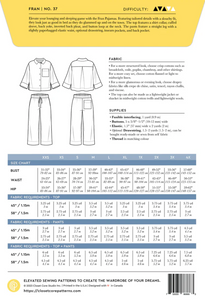 The Fran Pyjama Pattern by Closet Core