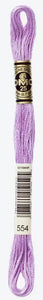 Pastel Purple DMC Embroidery Thread 554