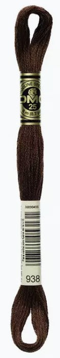 Clove DMC Embroidery Thread 938