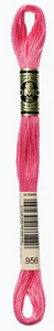 Hot Pink DMC Embroidery Thread 956