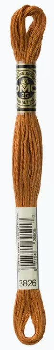 Fox DMC Embroidery Thread 3826