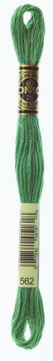 Malachite DMC Embroidery Thread 562