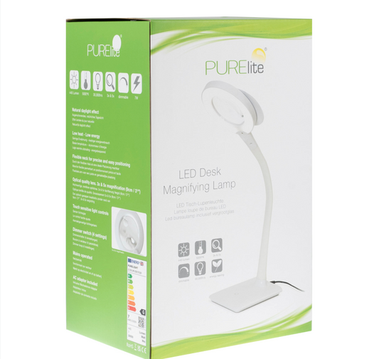 Table Magnifier Lamp