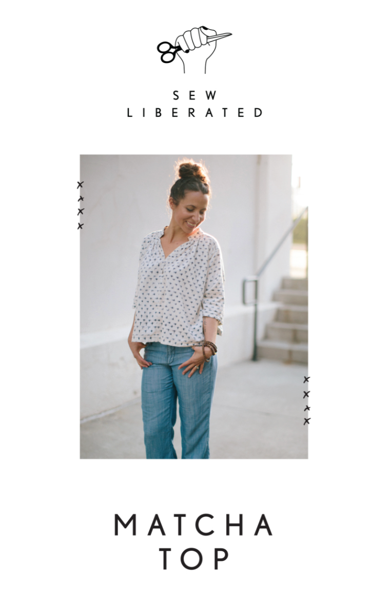 Matcha Top by Sew Liberated