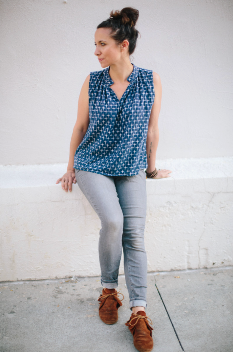 Matcha Top by Sew Liberated