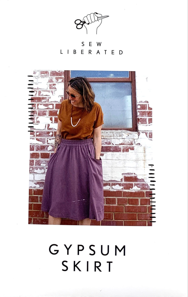 Gypsum Skirt by Sew Liberated