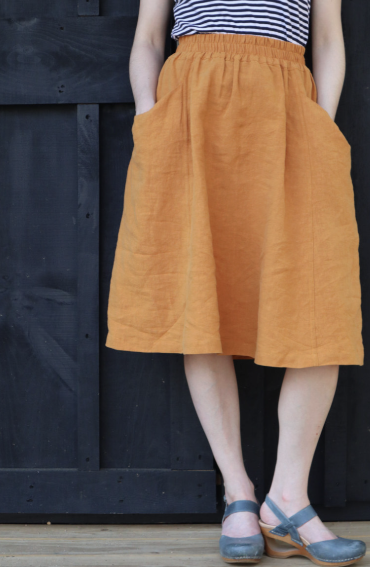 Gypsum Skirt by Sew Liberated