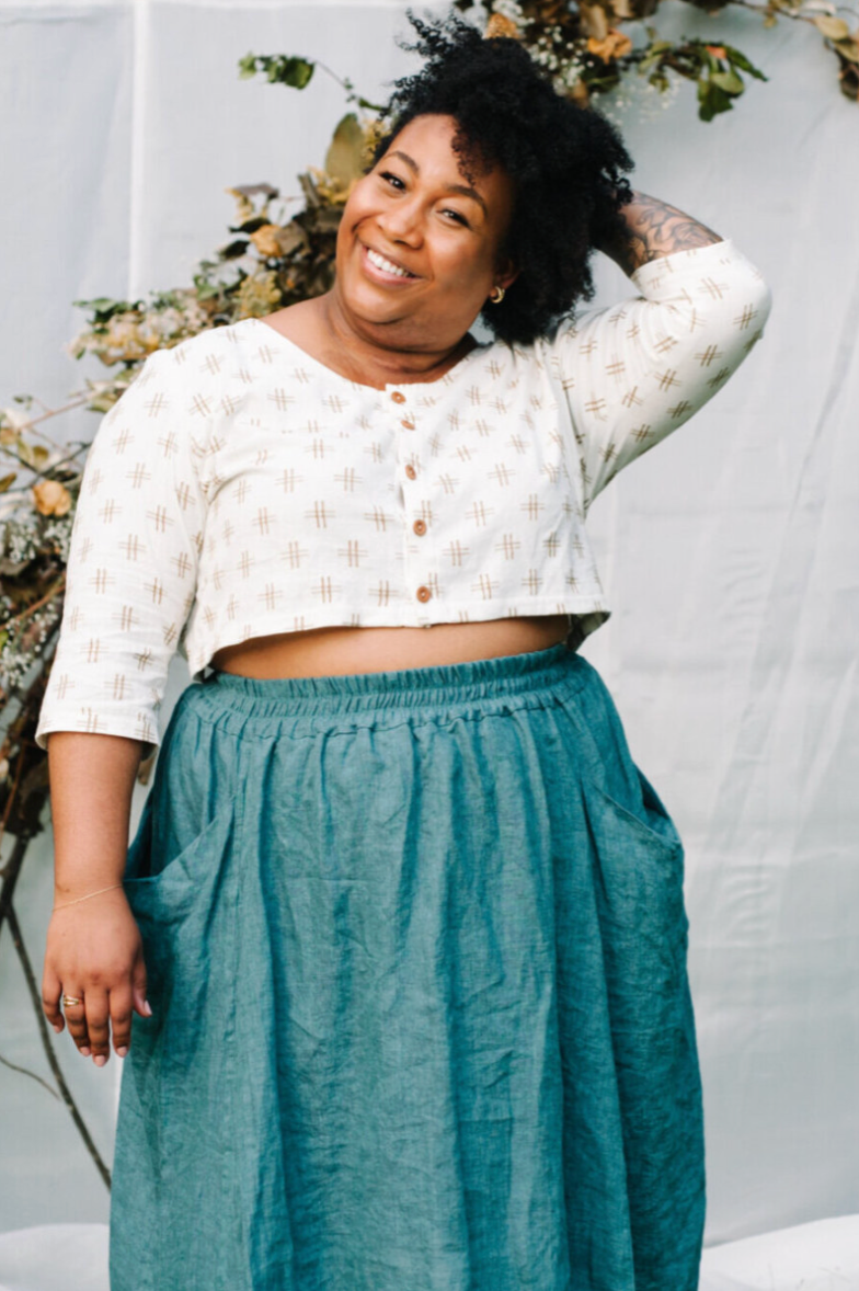 Gypsum Skirt by Sew Liberated