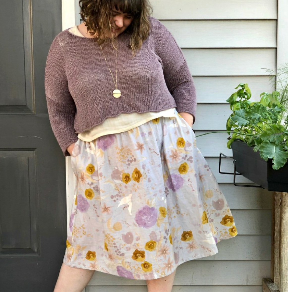 Gypsum Skirt by Sew Liberated