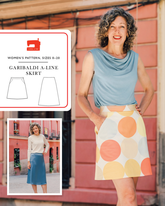 Garibaldi A-Line Skirt by Liesl & Co