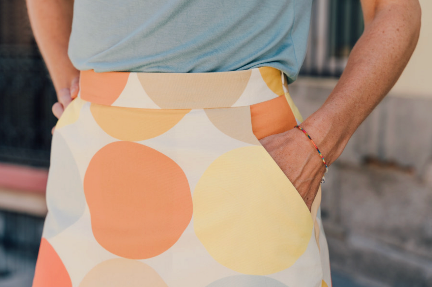 Garibaldi A-Line Skirt by Liesl & Co