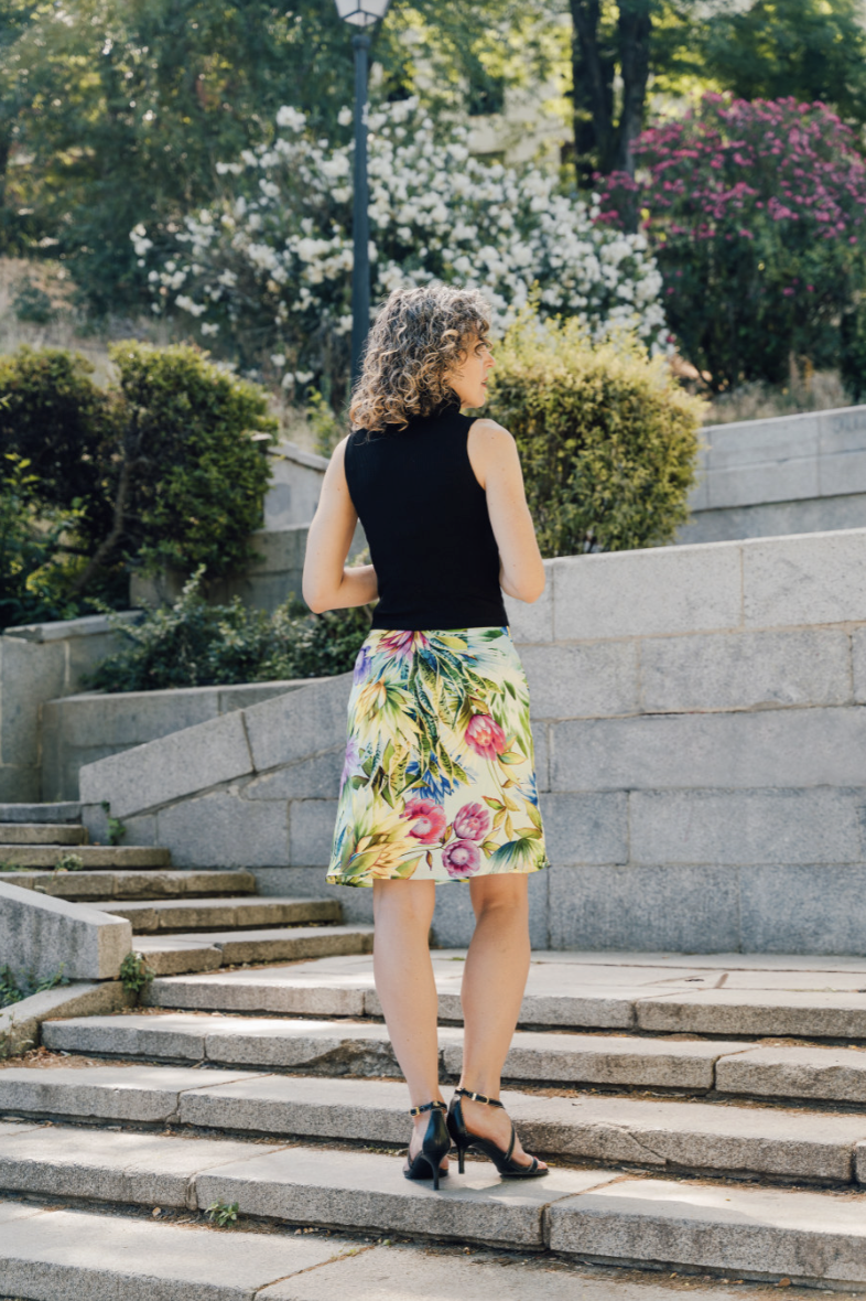 Garibaldi A-Line Skirt by Liesl & Co