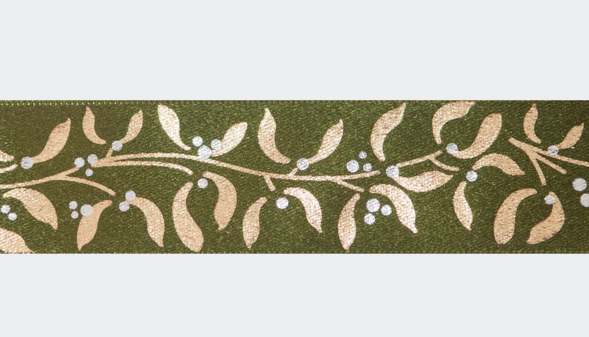 Mistletoe Wishes Satin Ribbon