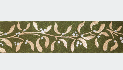 Mistletoe Wishes Satin Ribbon