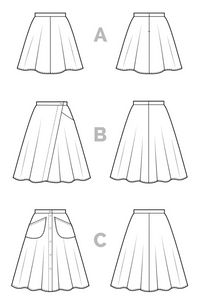 The Fiore Skirt Pattern by Closet Core