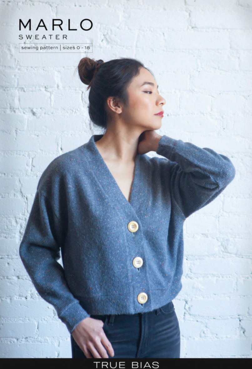 Marlo Sweater Pattern by True Bias