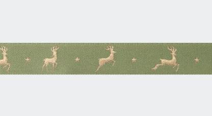 Reindeer Flight Grosgrain Ribbon