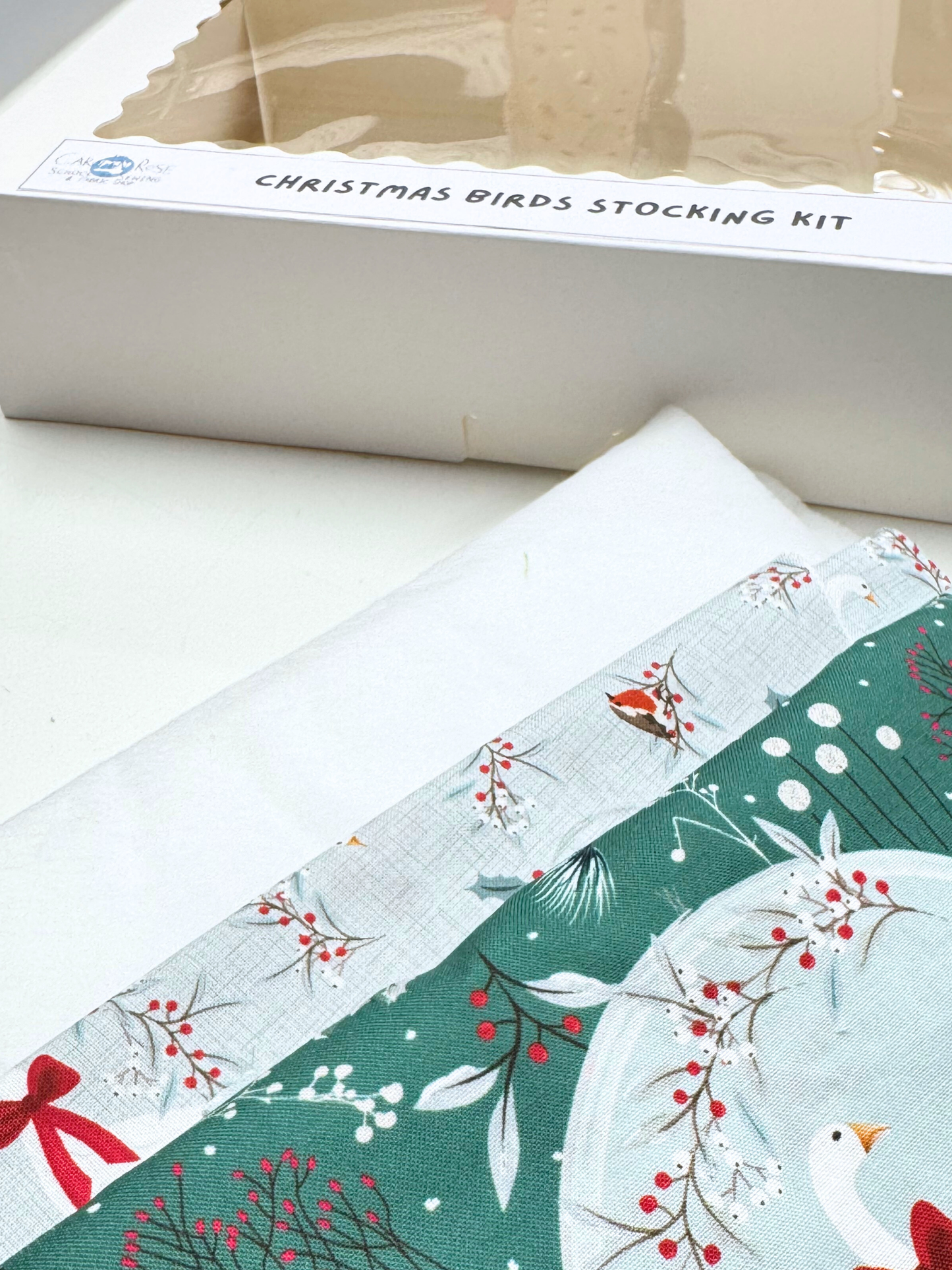 Christmas Birds Stocking Kit