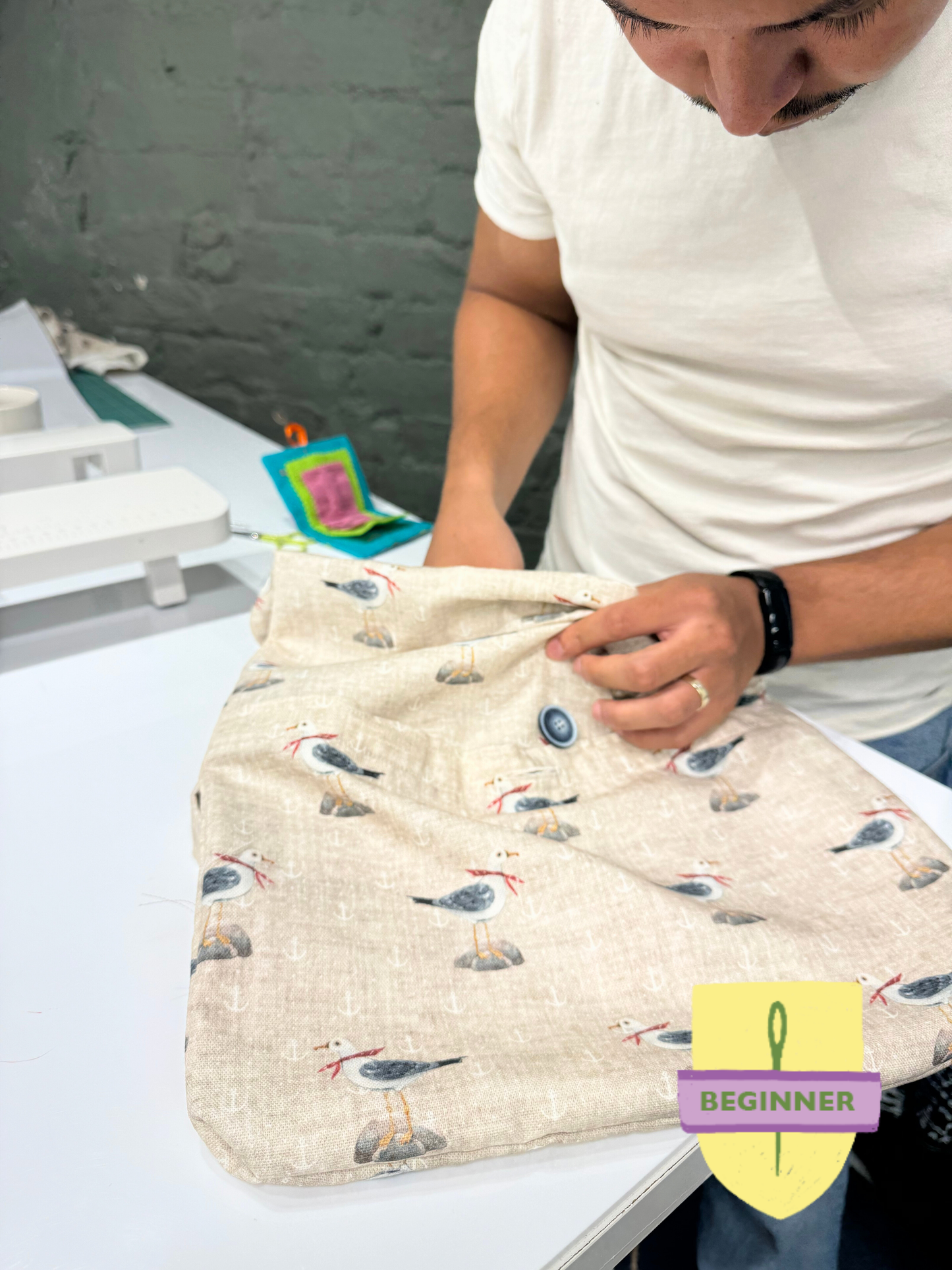 Learn to Sew in a Day - Adult's Beginners to Sewing One Day Workshop