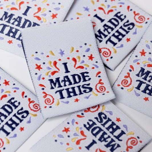 I made this - I can do anything! - Sewing Labels for Clothes and Gifts